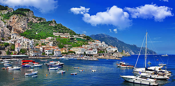 istock scenic Amalfi. Itlay 464471327