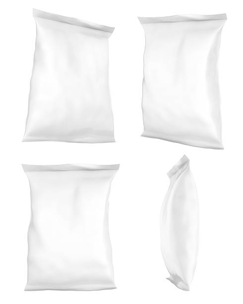 istock Snack package.Foil Food Packing for the isolation 464473382