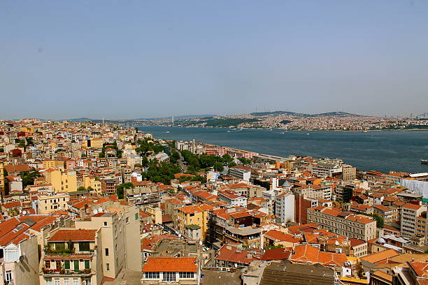 istock Cityscape from the Galata Tower 464475100