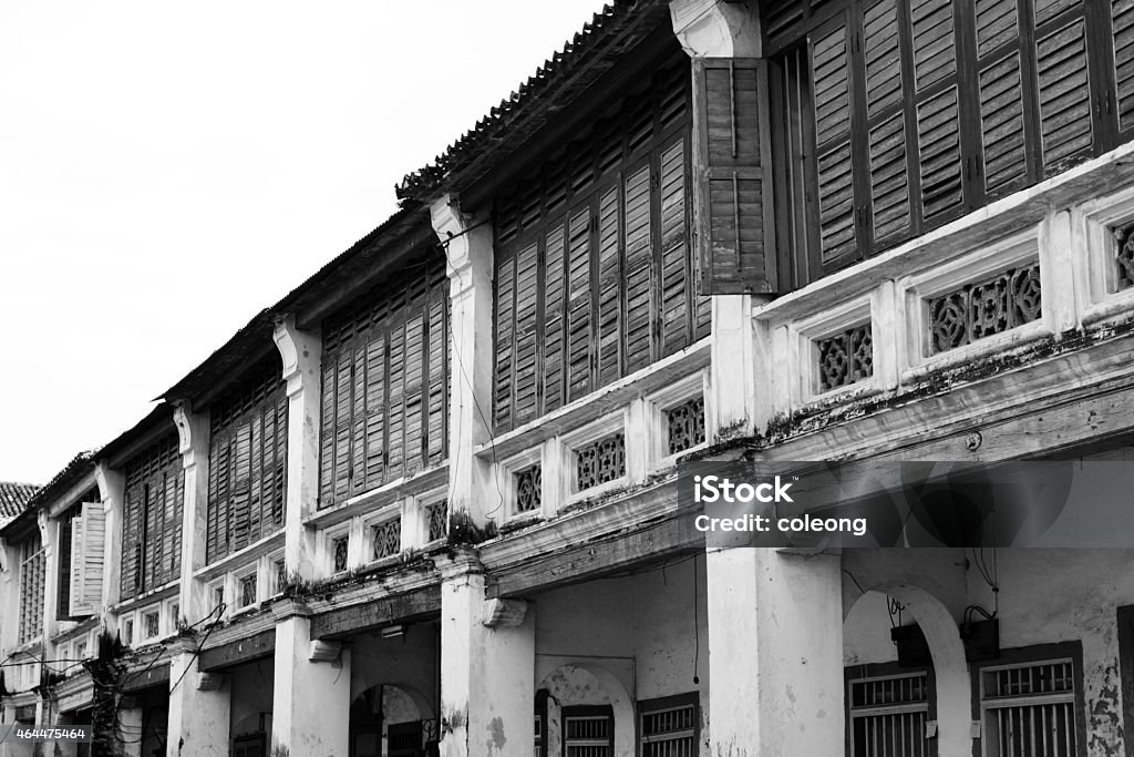 George Town Unesco World Heritage Site, Penang, Malaysia 2015 Stock Photo
