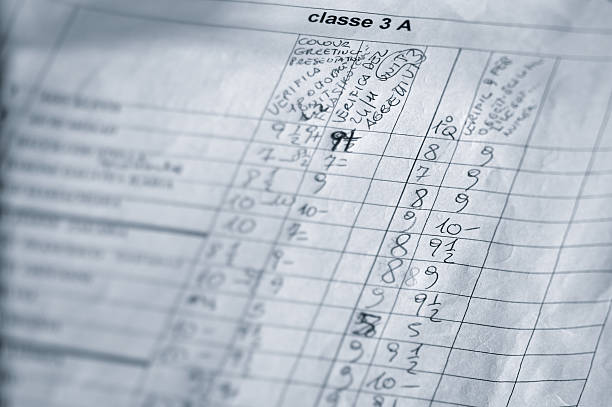 istock School report card - School report card 464476592