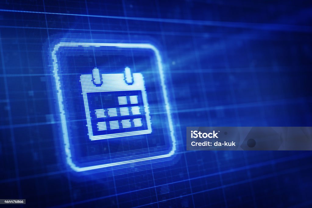 Schdule Button Schedule Button On Display Stock Illustration - Download Image Now ...