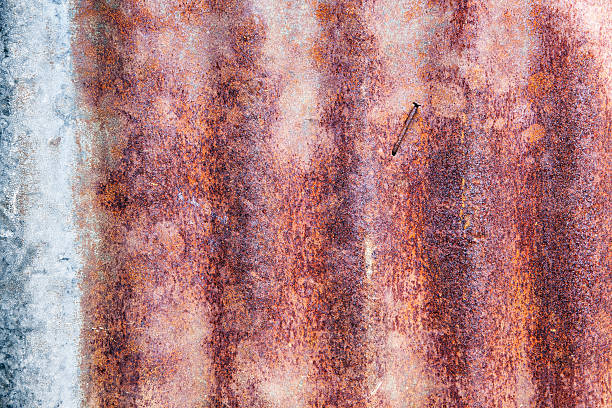 istock Zinc Fence Background, Abstract or Texture 464482071