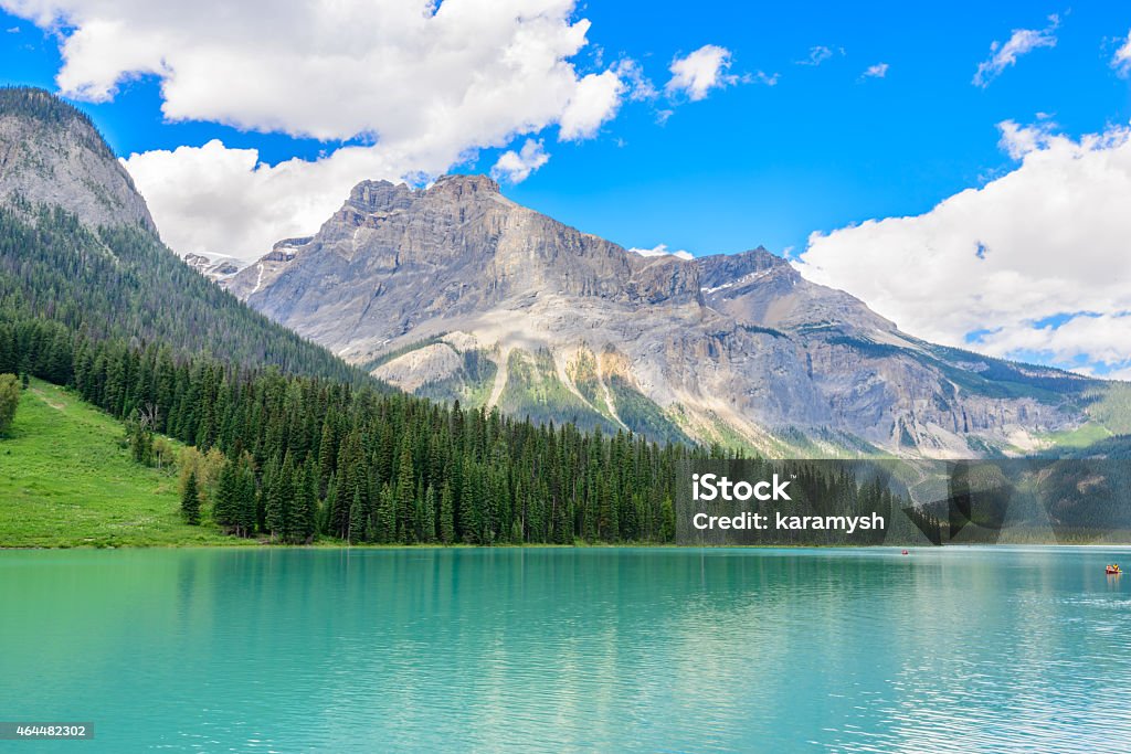 Emerald Lake in Summer Emerald Lake in Summer, Oregon, USA 2015 Stock Photo