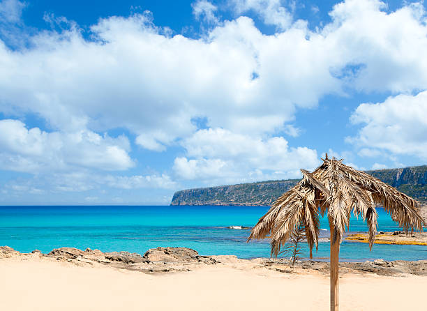 istock Belearic Formentera Escalo white sand beach 464491974