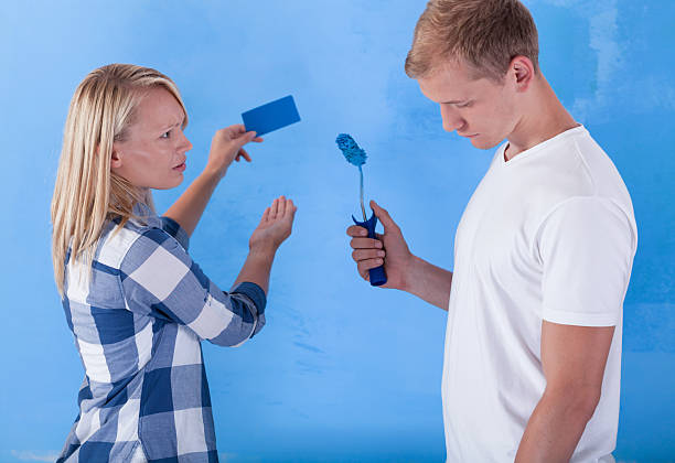 Housework Fighting 290+ Couple Fighting Housework Stock Photos, Pictures & Royalty-Free ...