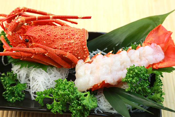 istock Sashimi of the lobster 464496982