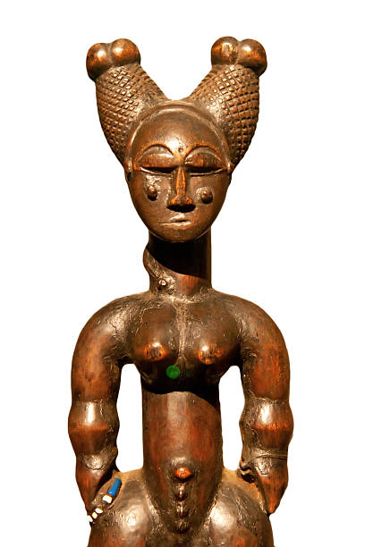 istock African wooden statue 464499822
