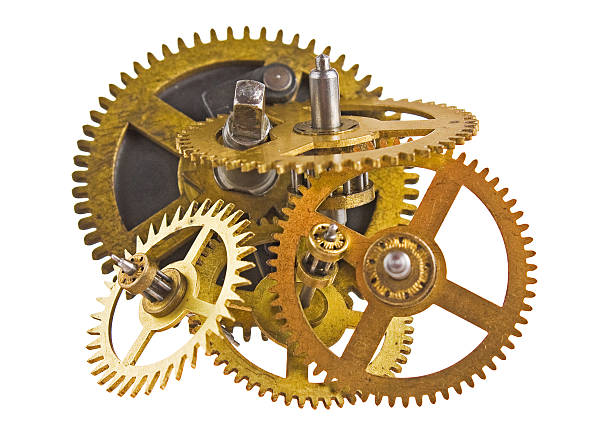 istock Gear of the clock 464501313