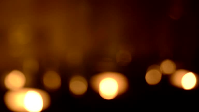 Defocused Candle Background