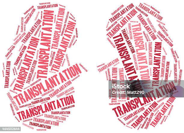 Kidney Transplantation Word Cloud Illustration Stock Photo - Download Image Now - Organ Donation, Word Cloud, 2015