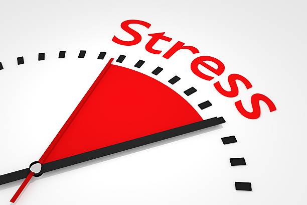istock clock with red seconds hand area stress illustration 464502694