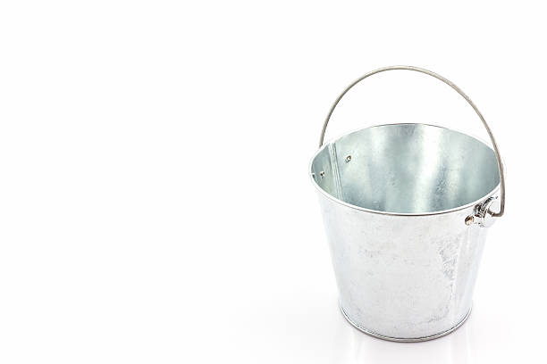 istock Metal zinc bucket . 464504124