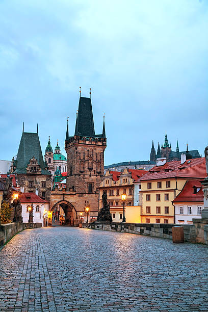 istock The Old Town with Charles bridge in Prague 464504992