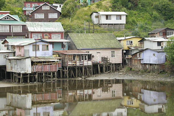 istock Castro on Chiloe Island, Chile 464507588