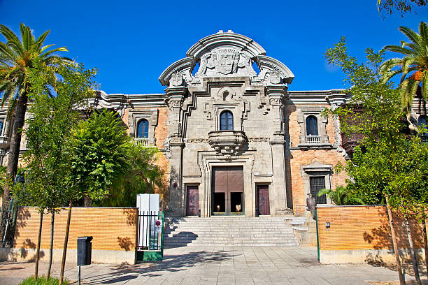 casa de la ciencia en sevilla. españa. - seville sevilla house spain fotografías e imágenes de stock