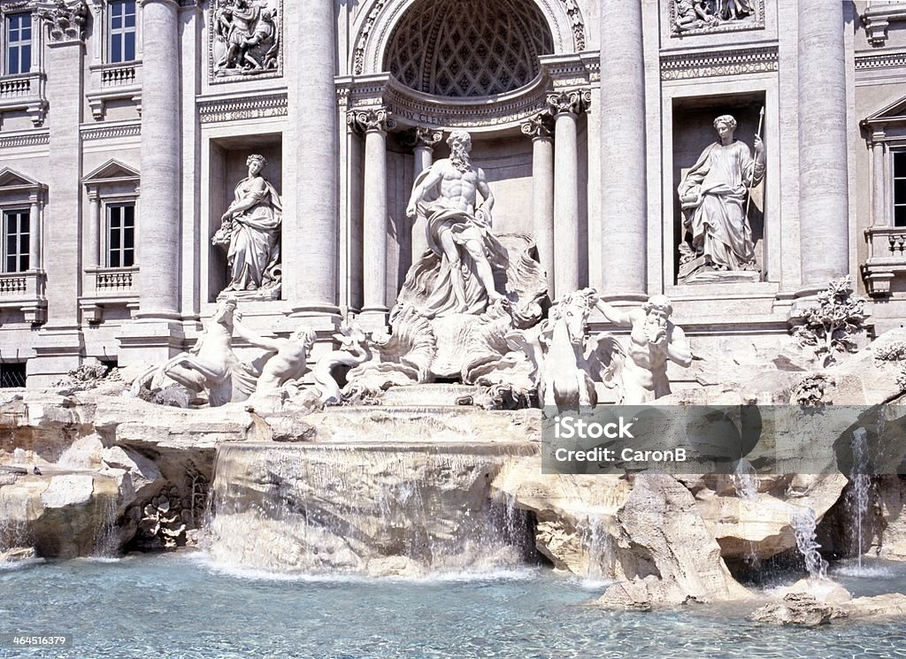 Fonte de Trevi, Roma, Itália. - Royalty-free Barroco Foto de stock