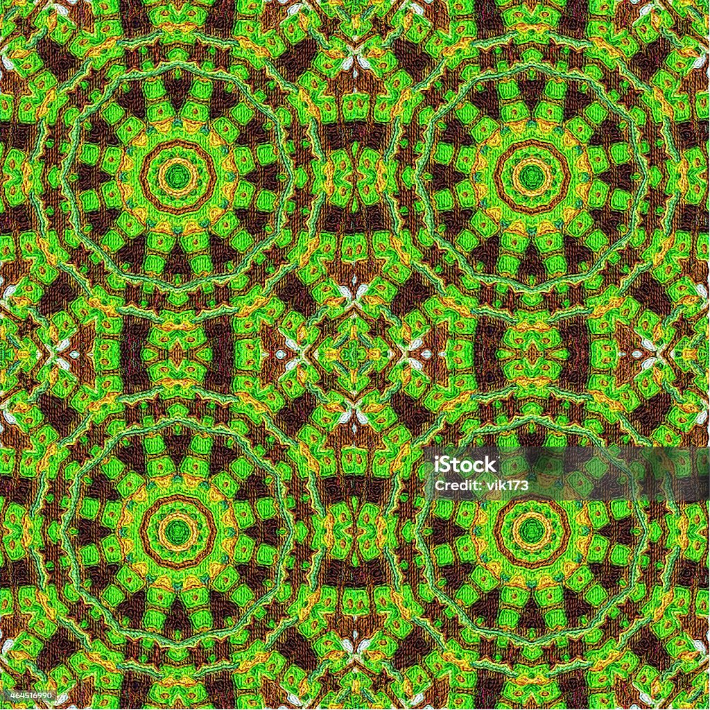 Abstract Artistic Pattern in Gobelin Style Abstract artistic pattern, seamless handmade geometric ornament 2015 Stock Photo