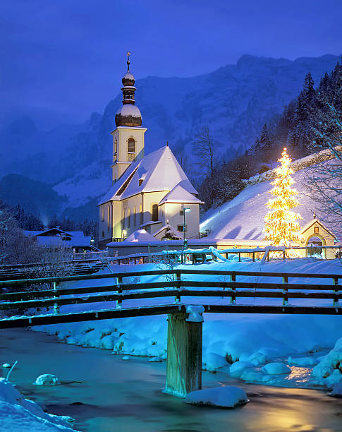 istock Christmas Time in Ramsau,Berchtesgaden,Bavaria 464517195