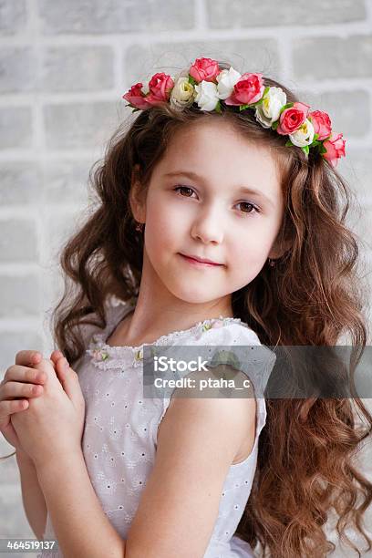 Portrait Of A Beautiful Little Girl Stock Photo - Download Image Now - Beautiful People, Beauty, Child