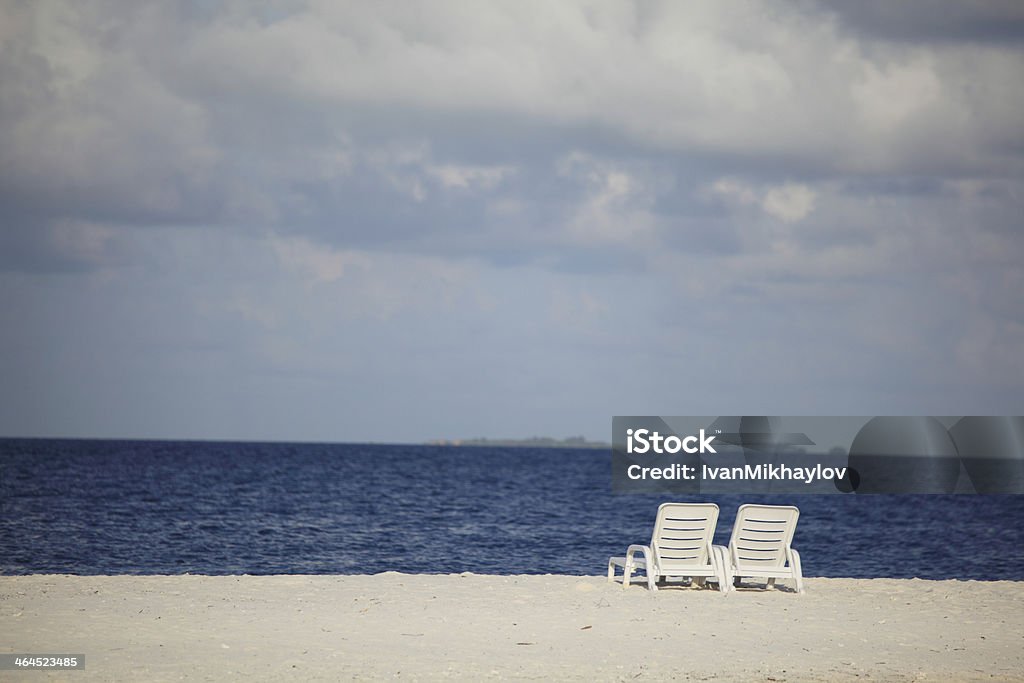 Кресле на море Побережье - Стоковые фото Без людей роялти-фри