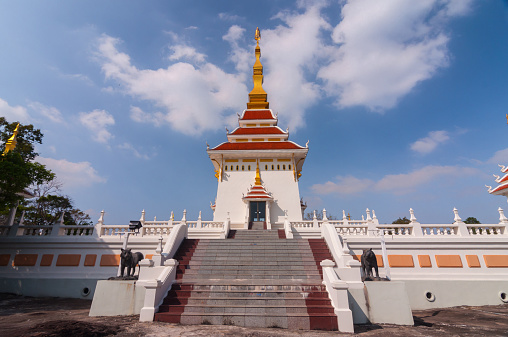 Wat Tham Kham was built for commemorating Phra Ajarn Phan Ajaro. It is located on Phuphan range, Rai subdistrict, Phanna Nikom district,Sakol Nakhon,Thailand