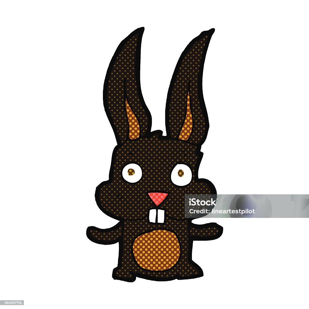 Commic Rabbit Drawing Comic Cartoon Rabbit Stock Illustration - Download Image Now - 2015 ...