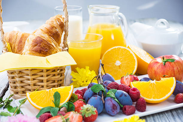 Breakfast Breakfast continental breakfast stock pictures, royalty-free photos & images