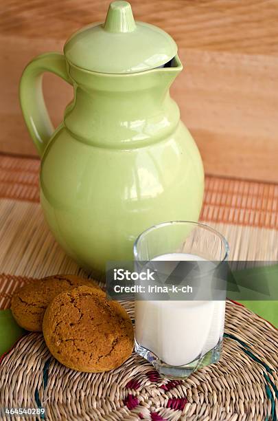 Cookies And Milk Stock Photo - Download Image Now - Backgrounds, Baked, Baked Pastry Item