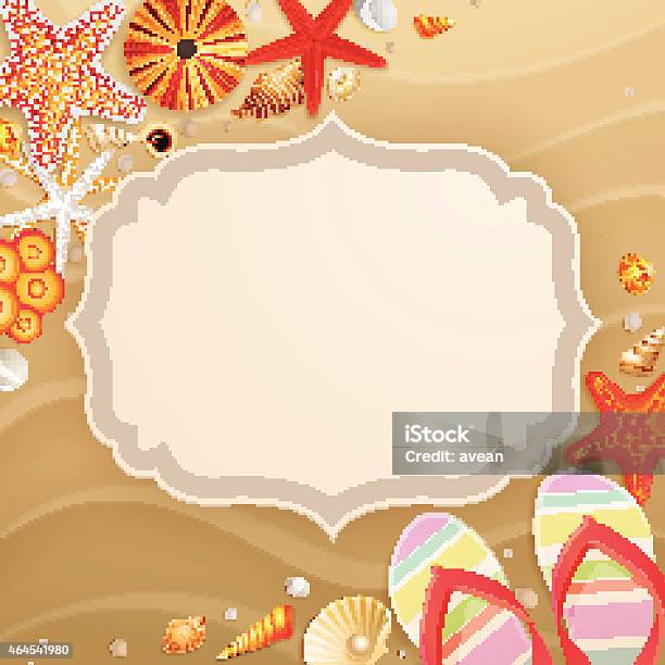 Vintage Holiday Greeting Card Stock Illustration - Download Image Now - 2015, Abstract, Arranging