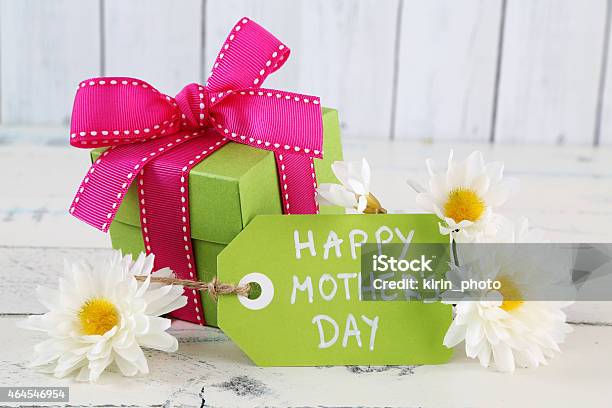 Mothers Day Stock Photo - Download Image Now - Mother's Day, Gift, Pink Color