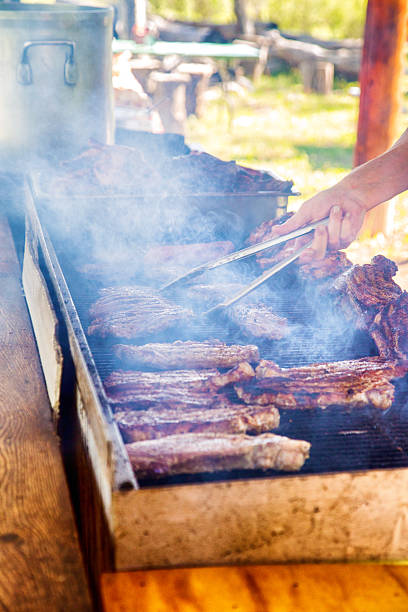 istock Beef choice cut meat grilling on barbecue 464549110