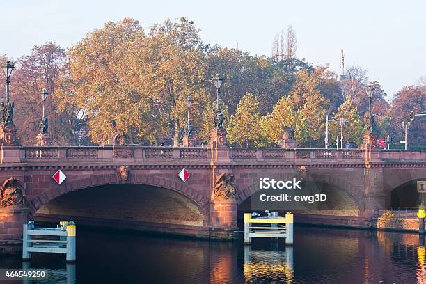 Moltke Bridge Berlin Stock Photo - Download Image Now - 2015, Alley, Architecture
