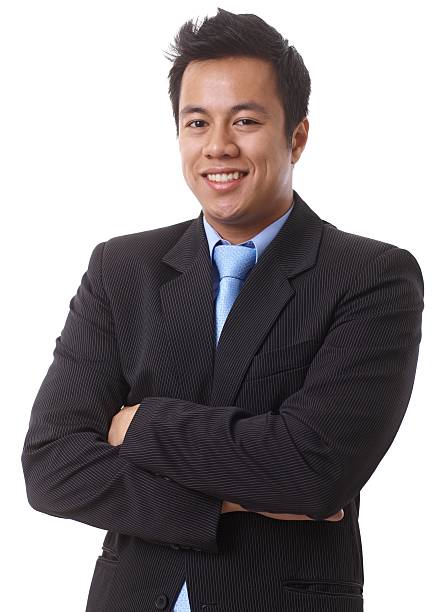 istock Portrait of confident businessman 464555419