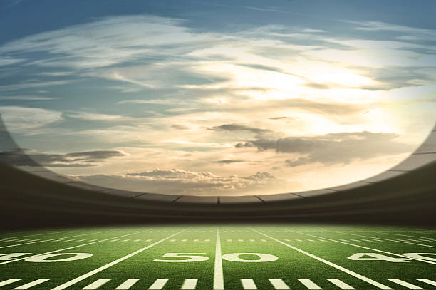 istock A panoramic shot of an American soccer stadium 464556940