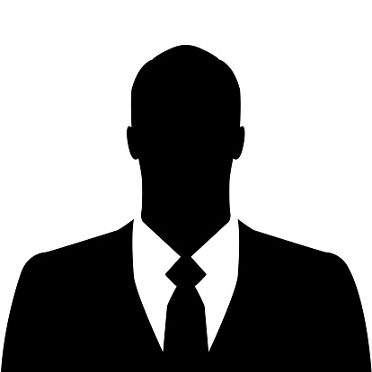 Businessman icon can be used as avatar or profile picture