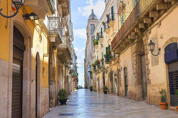 Alleyway. Altamura. Puglia. Italy.