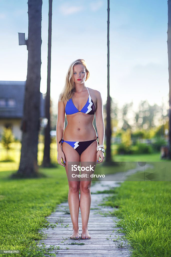 Young woman outdoors 20-24 Years Stock Photo