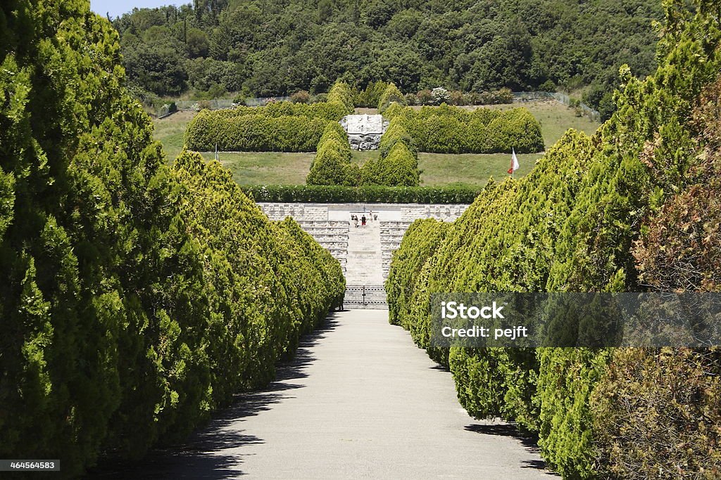 Polnische Krieg cemetry-Monte-Cassino - - Lizenzfrei Alliierte Stock-Foto