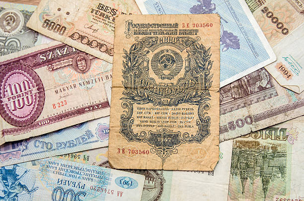 istock old World Paper Money background 464571208