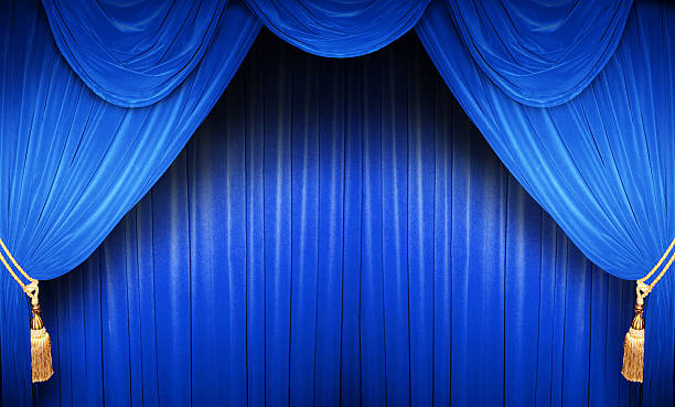istock Blue Theatre Curtain 464571523
