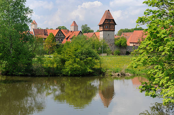 istock german city Dinkelsbuehl 464572831
