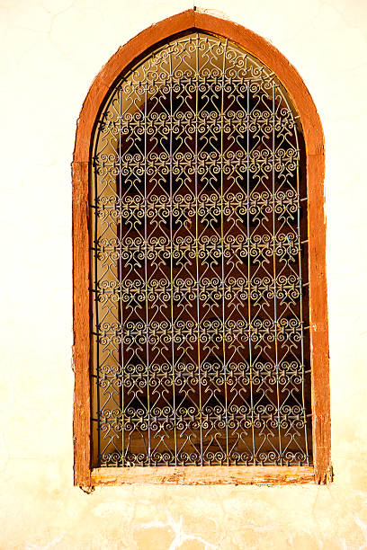 istock window in morocco africa and  construction wal brick 464574228
