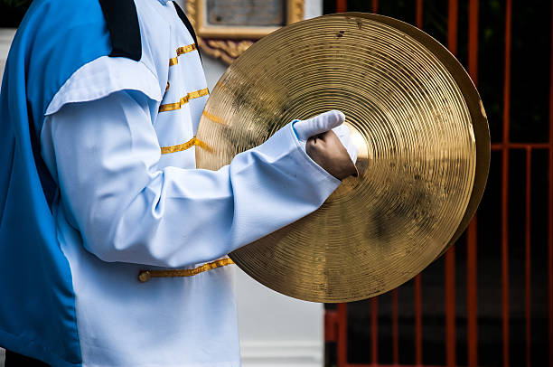 istock Cymbals in hand- School Marching Band 464574930
