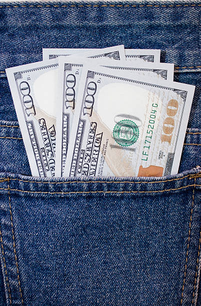 istock Money in a pocket 464576160