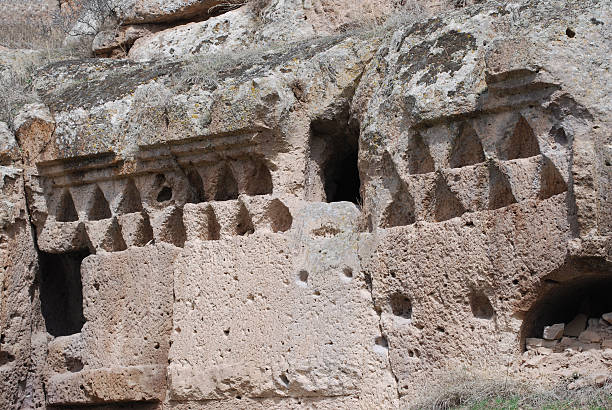 istock Gesi dovecotes in Kayseri, Turkey 464580263