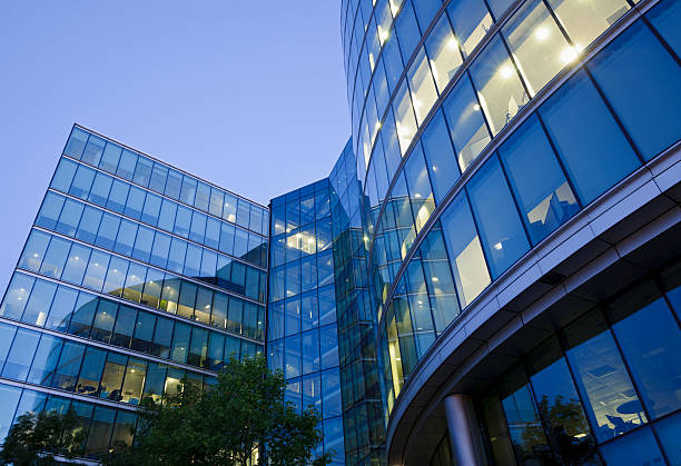 distrito financeiro de londres - canary wharf built structure building exterior construction - fotografias e filmes do acervo