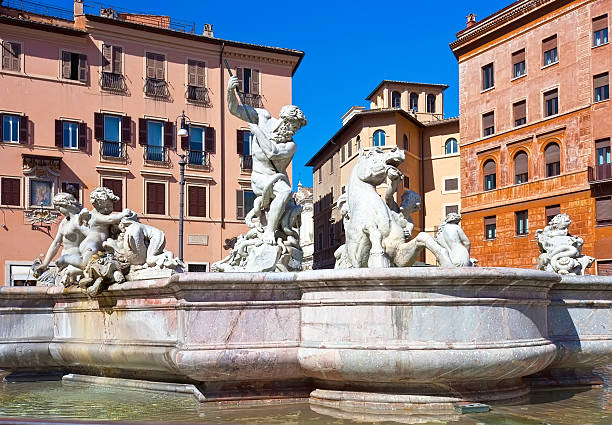 istock Fountain of Neptune 464584847