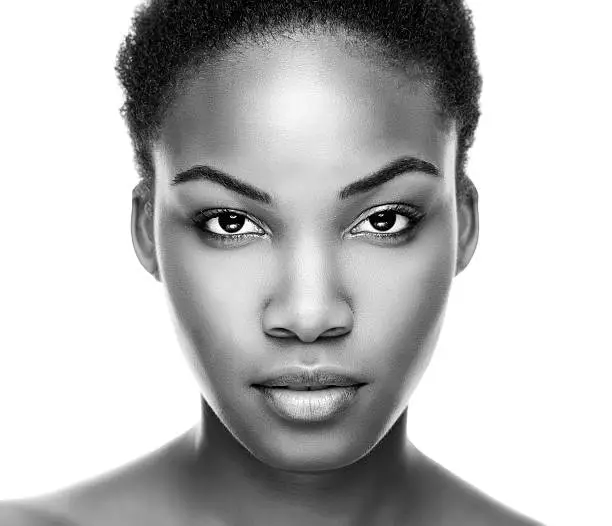 Photo of Face of an young black beauty