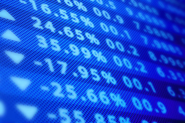 istock Close Up of Stock Exchange 464589530